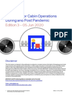 Iata Guidance Cabin Operations During Post Pandemic PDF
