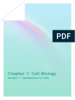 Chapter 1: Cell Biology: Section 1: Introduction To Cells