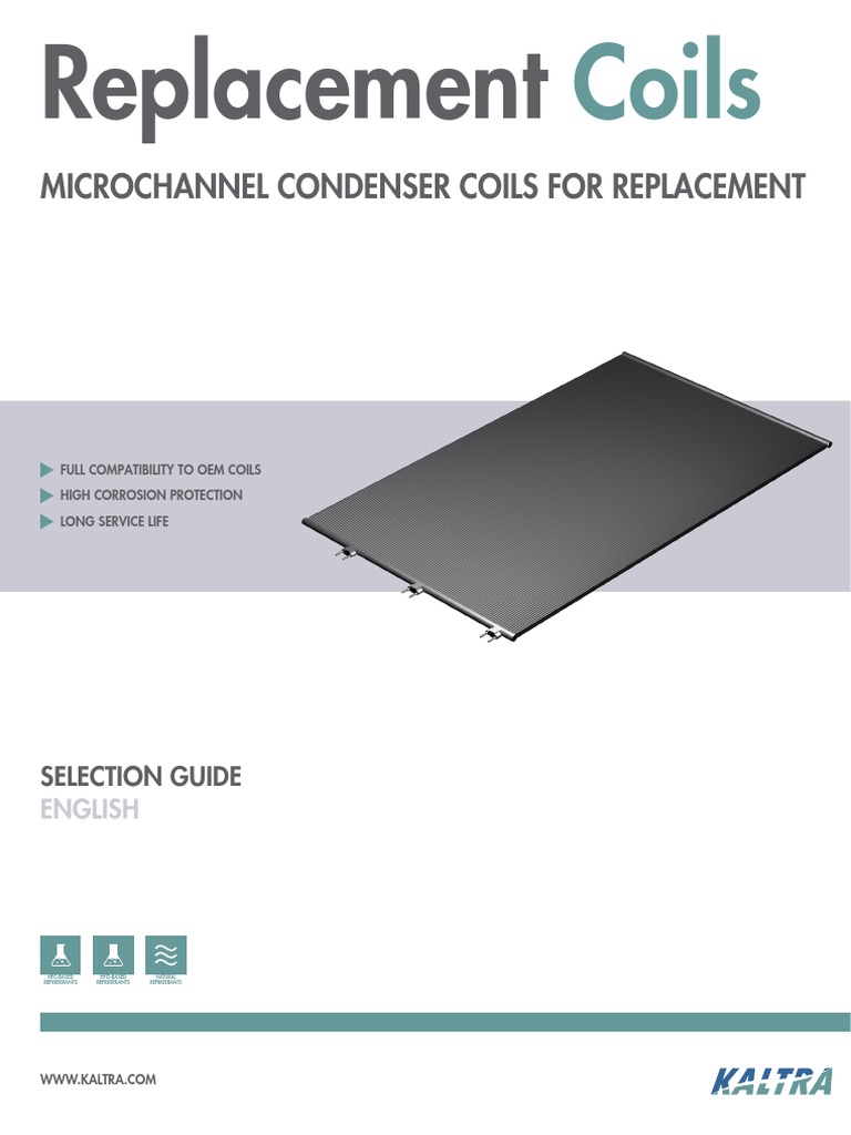 Microchannel Condenser Coils For Replacement Selection Guide PDF