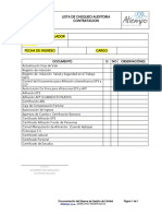 (FOR-GC-001) Formato Lista de Chequeo Auditoria Contratación