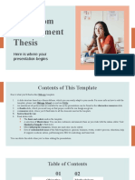 Classroom Management Thesis by Slidesgo