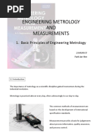 1.Basic principles of engineering metrology - 박재희