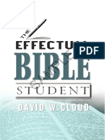 Effectual Bible Student Sample