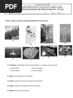 Ficha 8º ano - recursos naturais e resíduos