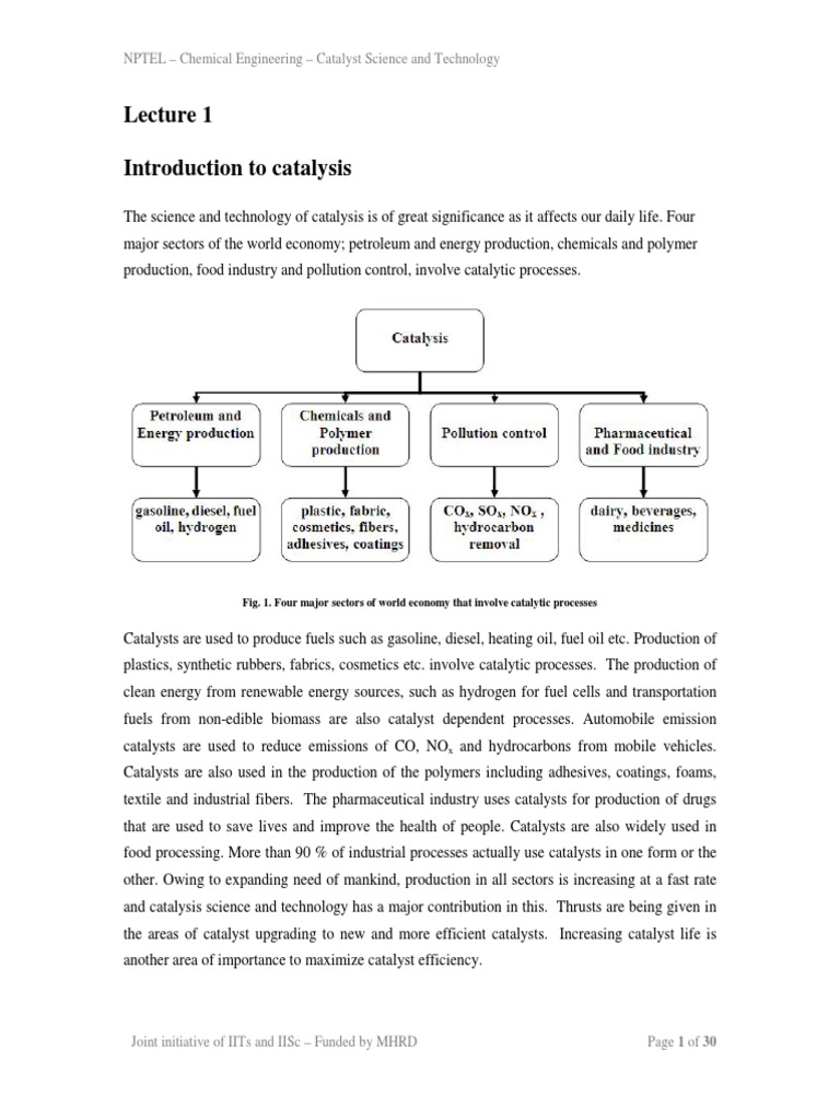Mod1 PDF | PDF | Adsorption | Catalysis