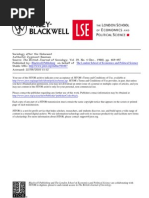 Blackwell Publishing The London School of Economics and Political Science