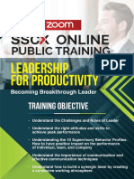 Online Training Leadership For Productivity Email Blast