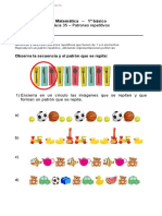 Guía N°35 - 1° Matemática S26 Adaptar