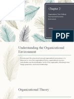 Organizations: Their Political, Structural and Economic Environment