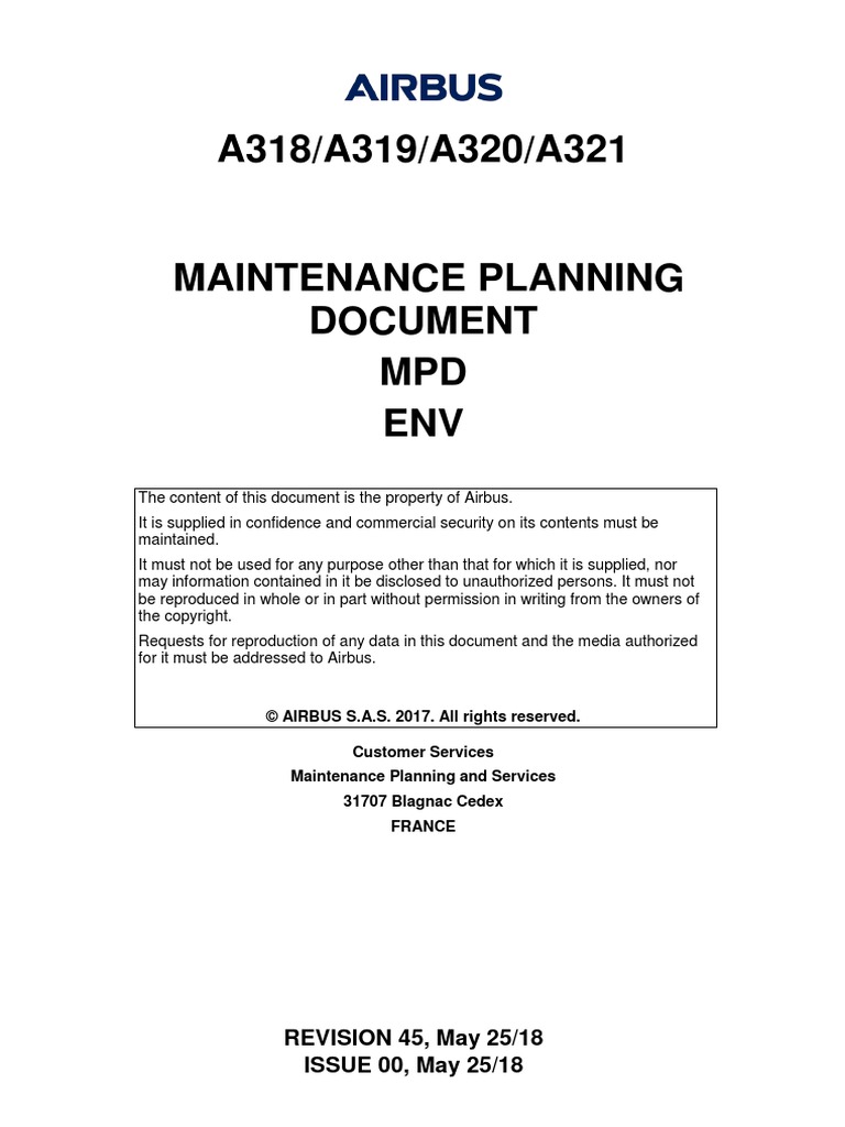 A320mpd Rev 45 | PDF | Airbus | Aviation