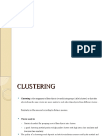 Clustering