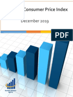 Namibia consumer price index shows slowing inflation in December 2019