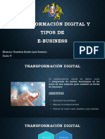 Transformacion Digital y e Bussines