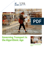 Governing Transport Algorithmic Age