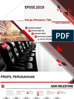 Public Expose 2019 (ADHI) PT Adhi Karya (Persero) TBK