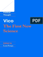 Vico, Giambattista - First New Science, The (1725) (Cambridge, 2002) PDF