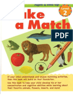 Ages 4 and Up - Make A Match Level 2 PDF