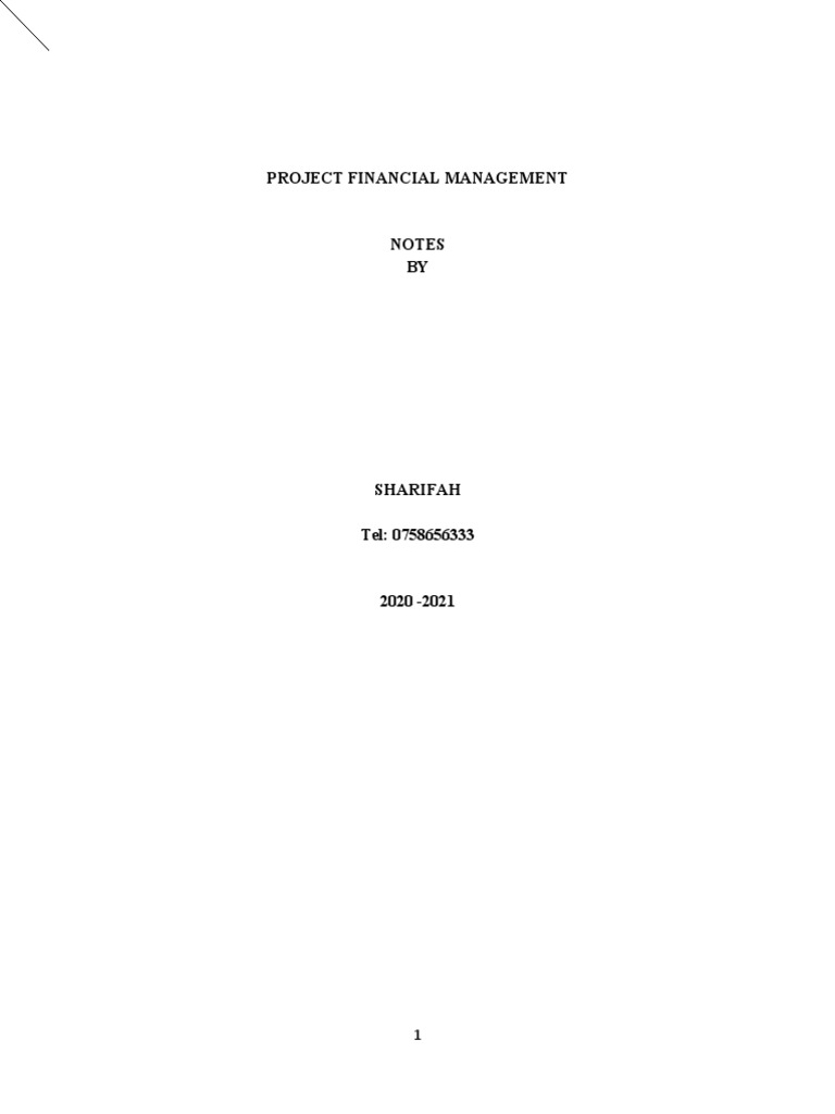 P. Financial Management 2020 | PDF | Present Value | Dividend