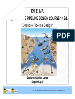 Onshore Pipeline Design Rev.00 PDF