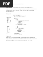 Solved Problems in Axial Deformation