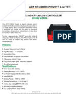 Digital Indicator Cum Controller: En300 Model