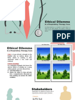 Ethical Dilemma: in A Respiratory Therapy Case