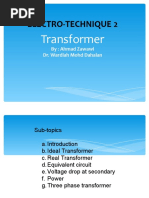 Electro-Technique 2: Transformer