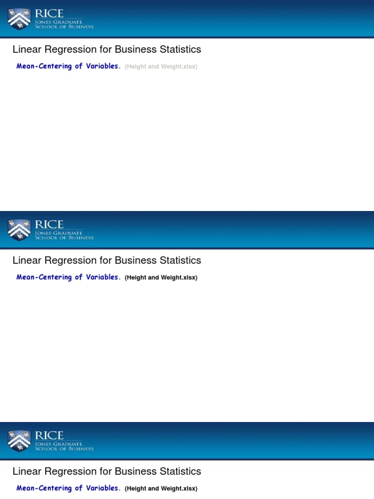 Slides Module 4 Lesson 1 Pdf Regression Analysis Correlation And