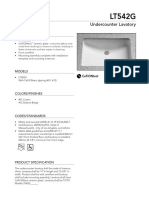 Ficha Tecnica Lavamanos LT542G PDF