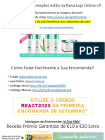 As Melhores Promoções LR Setembro Parceiros