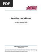 ModelSim ME v10.5c User PDF