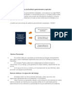 Normas de Auditoria Generalmente Aceptadas