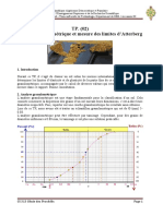 TP N02 Analyse Granulométrique Et Mesure de La Limites D'atterberg