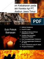 PENCEGAHAN KEBAKARAN DI PT. INKA