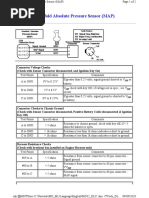 Manifold Absolute Pressure Sensor (MAP)