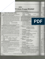 Ibps Po Paper PDF