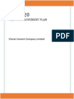 Plant Improvement Plan: Cherat Cement Company Limited