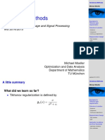 Variational Methods: Ill-Posed Problems in Image and Signal Processing WS 2014/2015