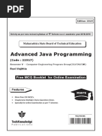 Advanced Java MCQ Min PDF