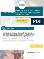 Molybdenumchloride (V) (CAS 10241-05-1) Market Size, Manufacturers, Supply Chain, Sales Channel and Clients, 2020-2026