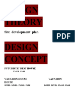 Design Theory Design Concept: Site Development Plan