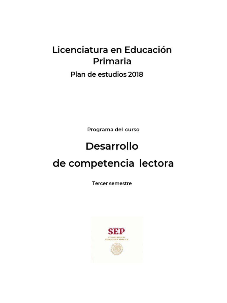 Lectora PDF | PDF | Plan de estudios | Evaluación