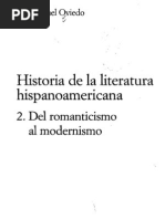 Historia de La Literatura Hispanoamericana: 2. Del Romanticismo Al Modernismo