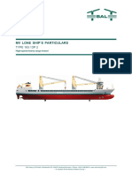 MV Lone Ship'S Particulars: TYPE 183 / DP 2