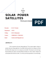 Solar Power Satellites: A Paper On