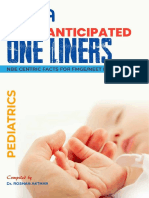 Pediatric One Liners MCQ Mci