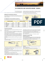 General Specifications of Inductive and Capacitive Sensors - En50032