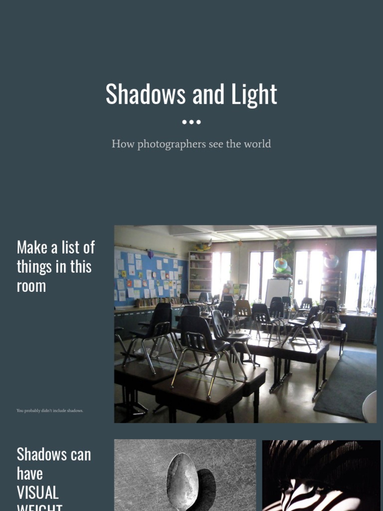 Mastering Shadows and Light in Photography | PDF