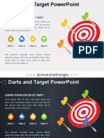 Darts Target PowerPoint Tips