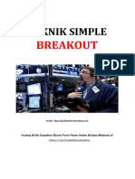 TEKNIK SIMPLE BREAKOUT DENGAN MOVING AVERAGE 20